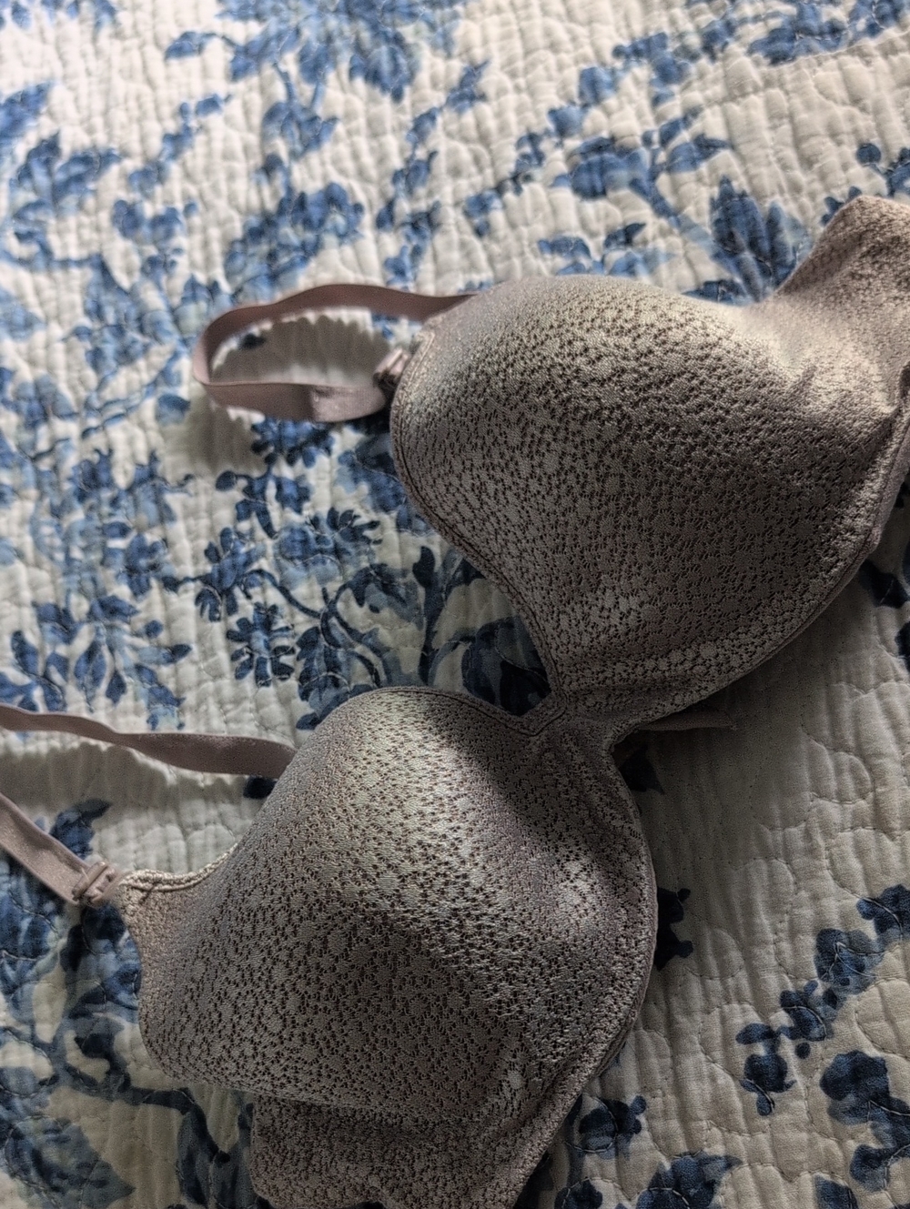 Grey/Silver underwire 34c bra